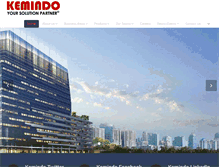 Tablet Screenshot of kemindo-international.com